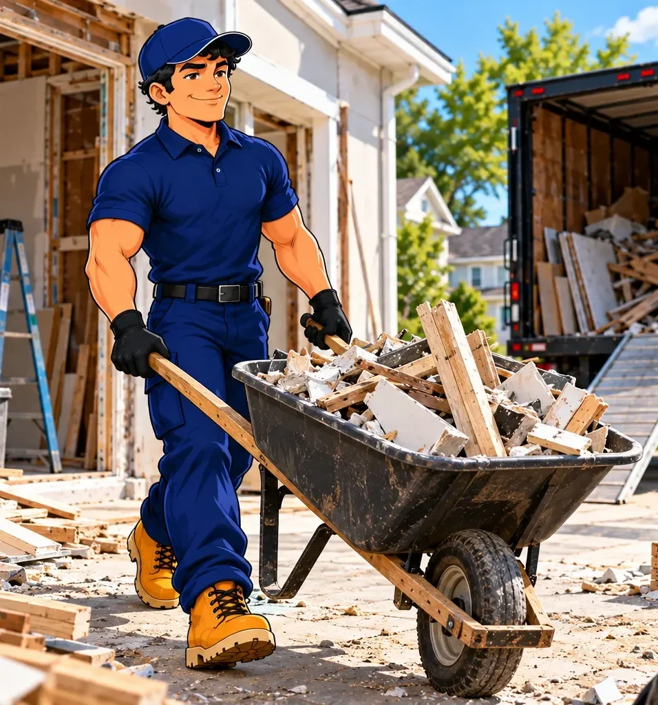 Construction and remodel debris removal service in Pennsylvania
