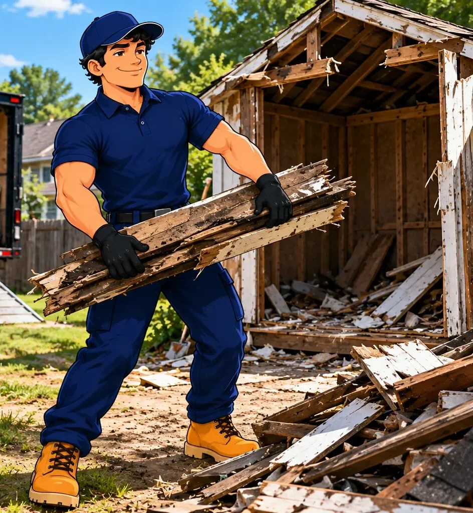 Shed demolition and removal service in Pennsylvania