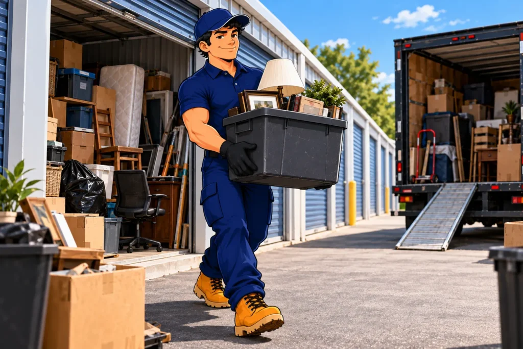 Storage unit cleanout service in Pennsylvania
